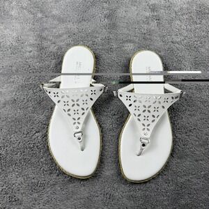 MICHAEL Michael Kors Darci Flat Sandals‎ Womens 5.5 White